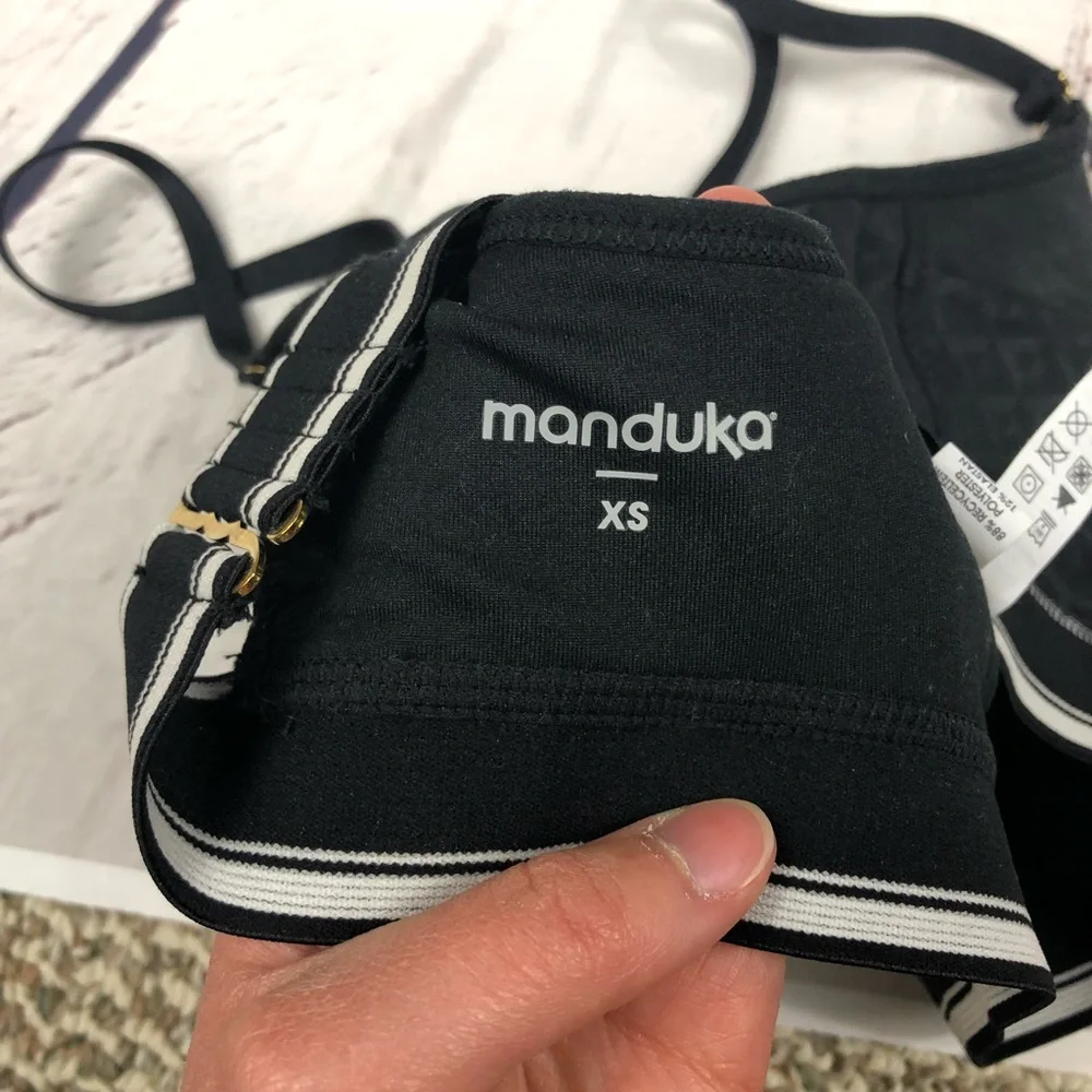 Manduka‎ Black Sports Bra